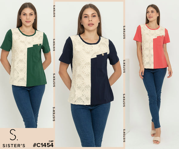 SISTER'S - Cotton Combed Top (Kaos) C1454 CAP