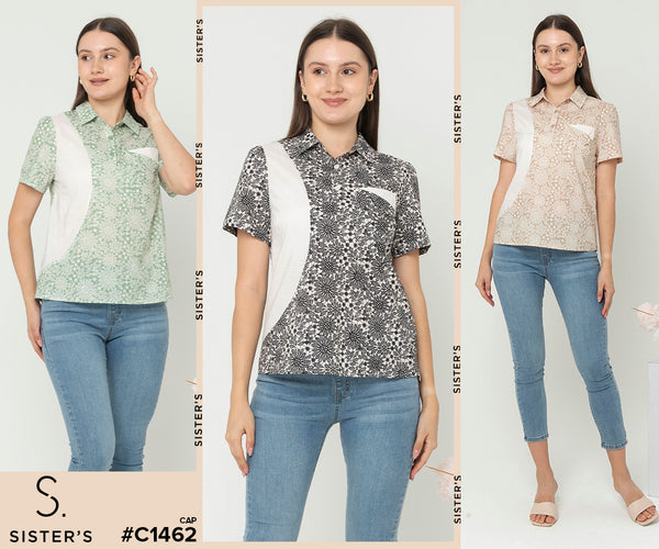 SISTER'S - Cotton Shirt (Katun) C1462 CAP