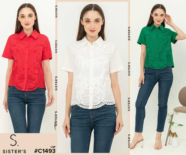 SISTER'S - Cotton Shirt (Katun) C1493 CAP