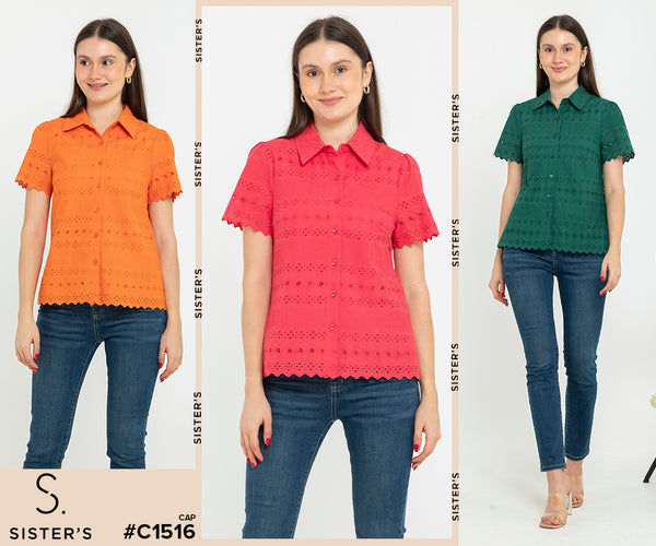 SISTER'S - Cotton Shirt (Katun) C1516 CAP