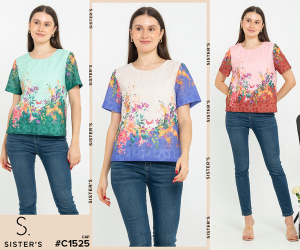 SISTER'S - Cotton Top (Katun) C1525 CAP