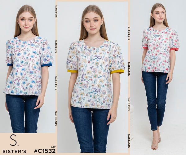 SISTER'S - Cotton with Cotton Combed Top (Katun Kombi Kaos) C1532 CAP