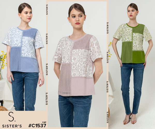 SISTER'S - Cotton with Cotton Combed Top (Katun Kombi Kaos) C1537 CAP