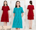 SISTER'S - Cotton with Cotton Combed Dress (Katun Kombi Kaos) C1548 CAP