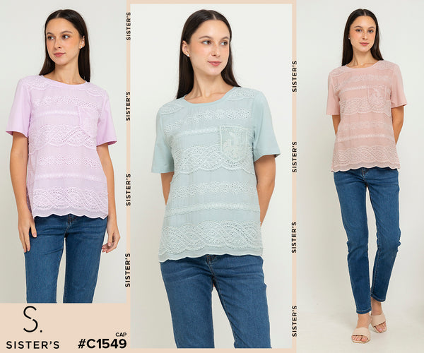 SISTER'S - Cotton with Cotton Combed Top (Katun Kombi Kaos) C1549 CAP