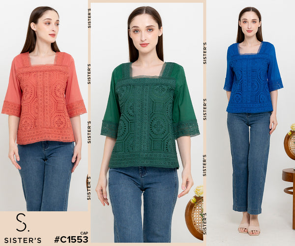 SISTER'S - Cotton Top (Katun) C1553 CAP