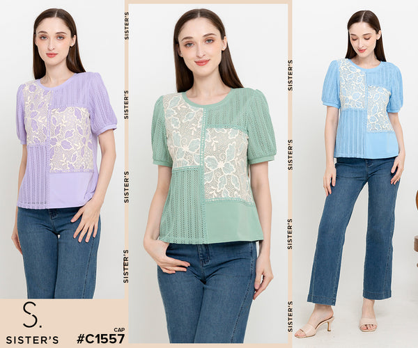 SISTER'S - Cotton with Cotton Combed Top (Katun Kombi Kaos) C1557 CAP