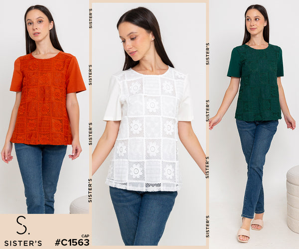 SISTER'S - Cotton with Cotton Combed Top (Katun Kombi Kaos) C1563 CAP
