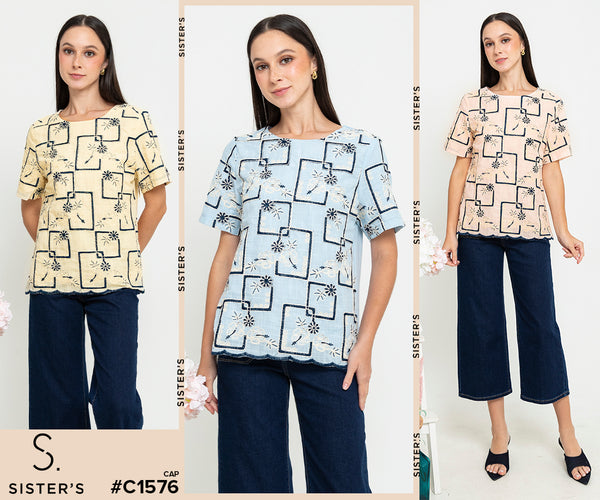 SISTER'S - Cotton with Cotton Combed Top (Katun Kombi Kaos) C1576 CAP