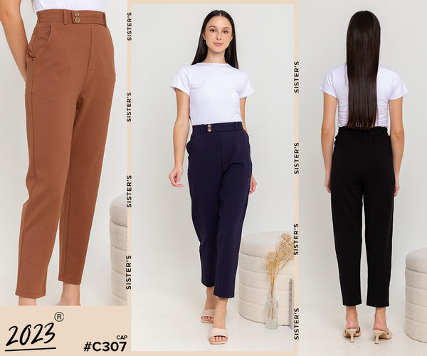 2023 - Cotton Combed Pants (Celana Kaos) C307 CAP
