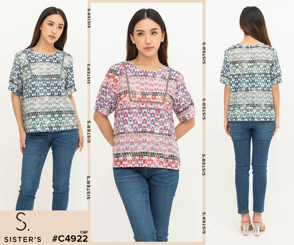 SISTER'S - Cotton Top (Katun) C4922 CAP