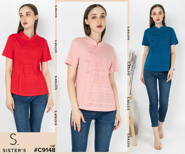SISTER'S - Cotton Combed Cheongsam (Kaos) C9148 CAP
