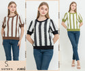 SISTER'S - Cotton with Lace Lining Top (Renda Furing Katun) J802 JS