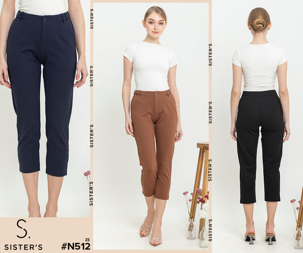 SISTER'S - Cotton Combed Pants (Celana Kaos) N512 ZE