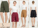 SISTER'S - Cotton Linen Culottes Pants (Celana Kulot Linen) N522 ZE