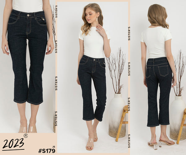 2023 - Jeans 7/8 (Celana Jeans) S179 JS