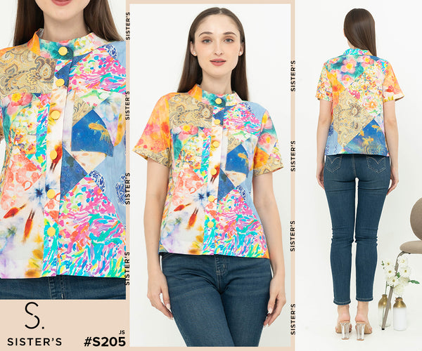 SISTER'S - Cotton Shirt (Katun) S205 (JS)