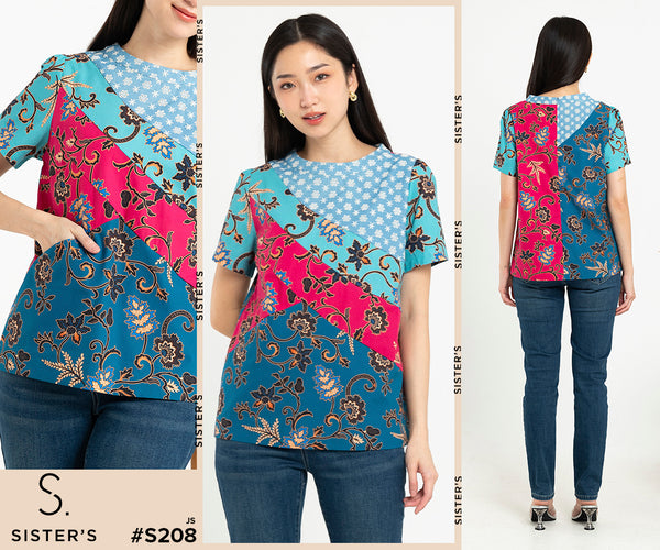 SISTER'S - Cotton Shirt (Katun) S208 JS