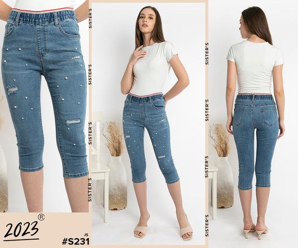 2023 - Jeans 7/8 (Celana Jeans) S231 JS