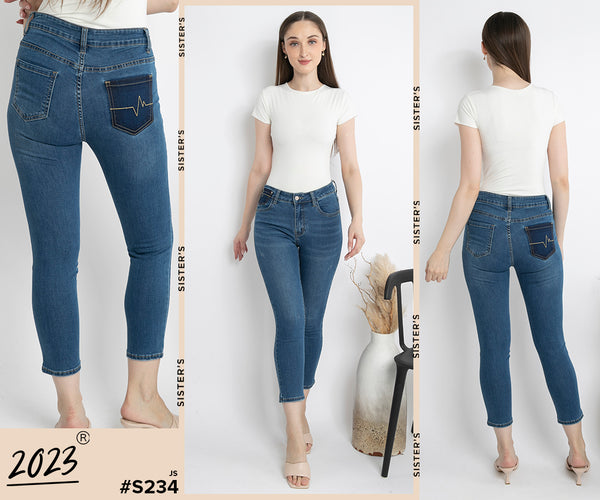 2023 - Jeans 7/8 (Celana Jeans) S234 JS
