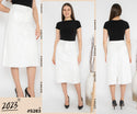2023 - Jeans Skirt 7/8 (Rok Jeans) S283 JS
