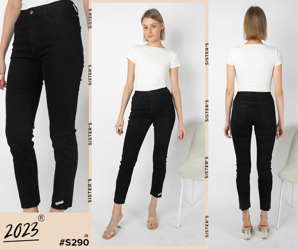 2023 - Black Jeans 7/9 (Celana Jeans) S290 JS