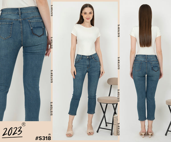 2023 - Jeans 7/8 (Celana Jeans) S318 JS