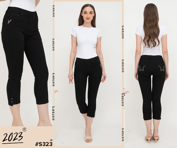 2023 - Jeans 7/8 (Celana Jeans)  S323 JS