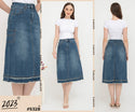 2023 - Black Cargo Jeans Skirt (Rok Jeans Kargo) S328 JS