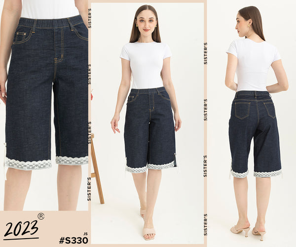 2023 - Kulot Jeans (Celana Jeans Kulot) S330 JS
