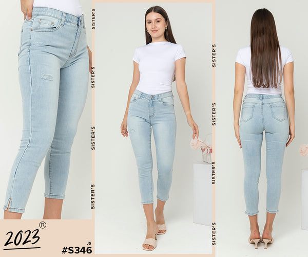 2023 - Jeans 7/8 (Celana Jeans)  S346 JS