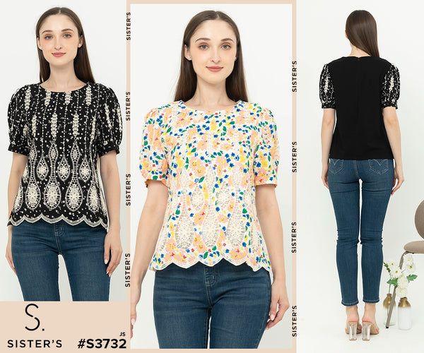SISTER'S - Cotton with Cotton Combed Top (Katun Kombi Kaos) S3732 JS