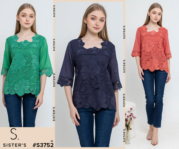 SISTER'S - Cotton with Cotton Combed Top (Katun Kombi Kaos) S3752 JS