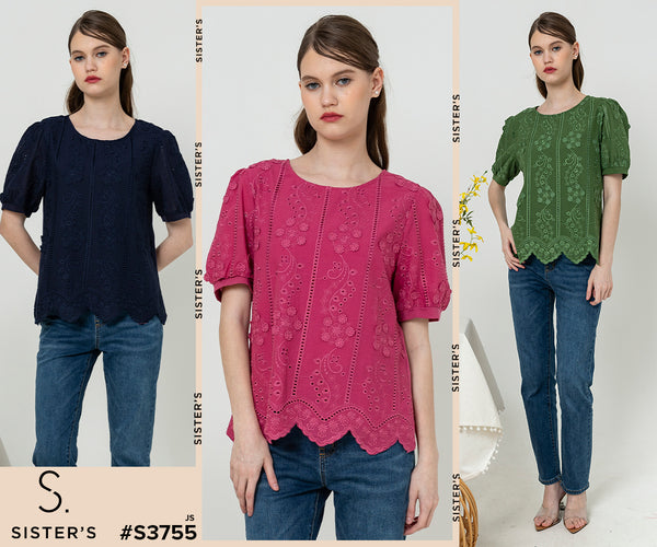 SISTER'S - Cotton with Cotton Combed Top (Katun Kombi Kaos) S3755 JS