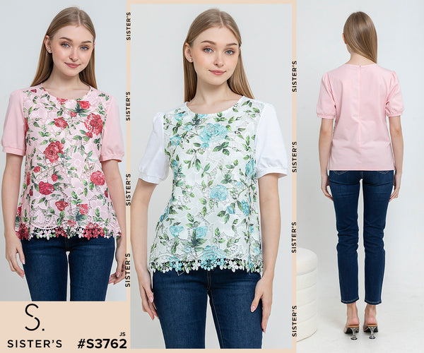 SISTER'S - Cotton with Cotton Combed Top (Katun Kombi Kaos) S3762 JS