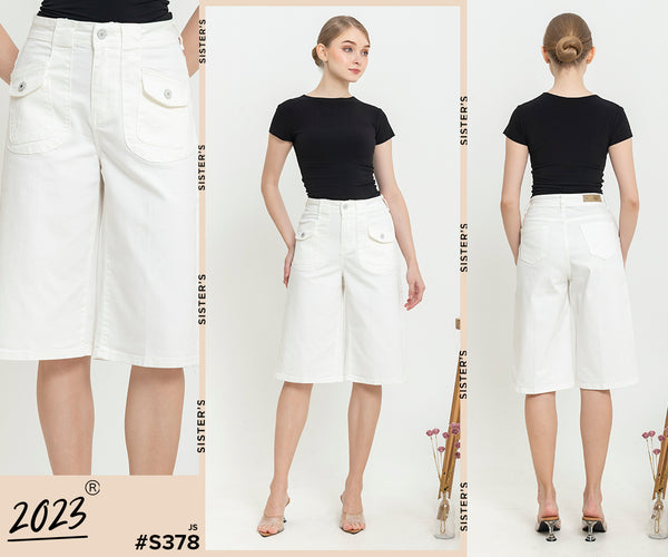 2023 - Kulot Jeans (Celana Jeans Kulot) S378 JS