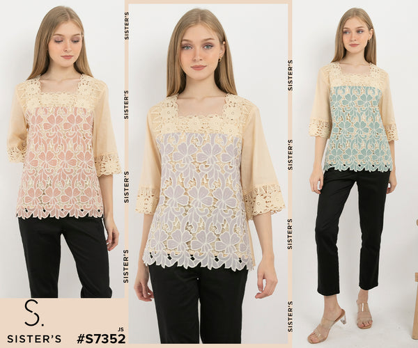 SISTER'S - Cotton Shirt (Katun) S7352 JS