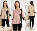 SISTER'S - Chiffon with Cotton Combed Top (Sifon kombi Kaos) S7390 JS