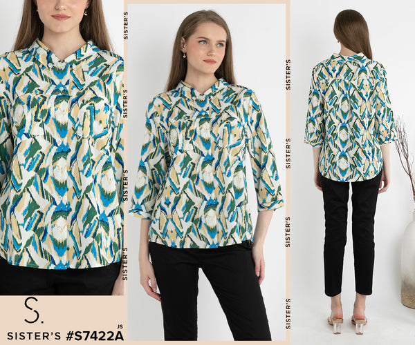 SISTER'S - Cotton Shirt (Katun) S7422A JS