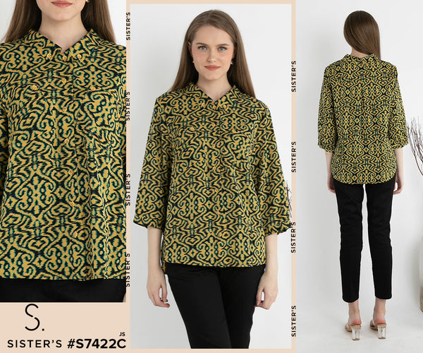 SISTER'S - Cotton Shirt (Katun) S7422C JS