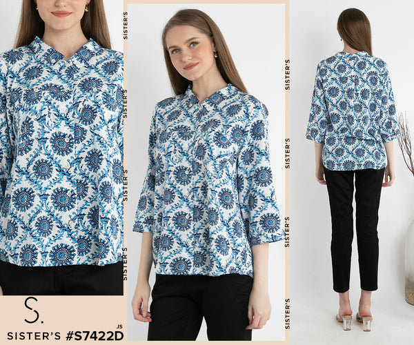 SISTER'S - Cotton Shirt (Katun) S7422D JS