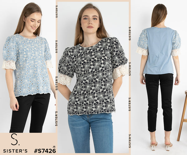 SISTER'S - Cotton with Cotton Combed Top (Katun Kombi Kaos) S7426 JS