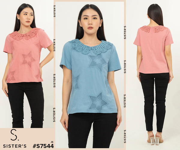 SISTER'S - Cotton with Cotton Combed Top (Katun Kombi Kaos) S7544 JS