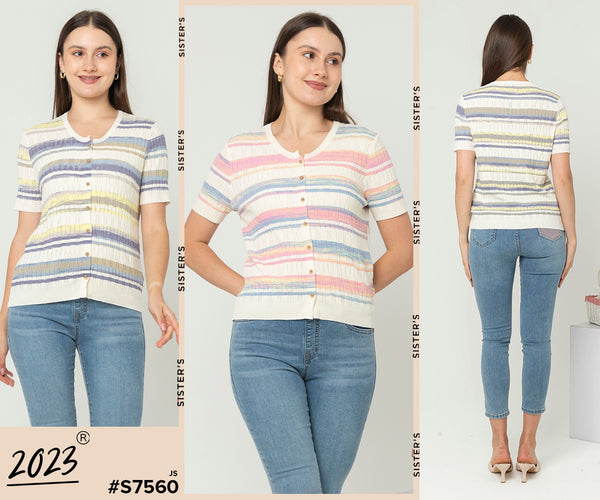 2023 - Knit Cardigan ( Kardigan Rajut ) S7560 JS