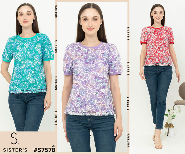 SISTER'S - Cotton with Cotton Combed Top (Katun Kombi Kaos) S7578 (JSZ)