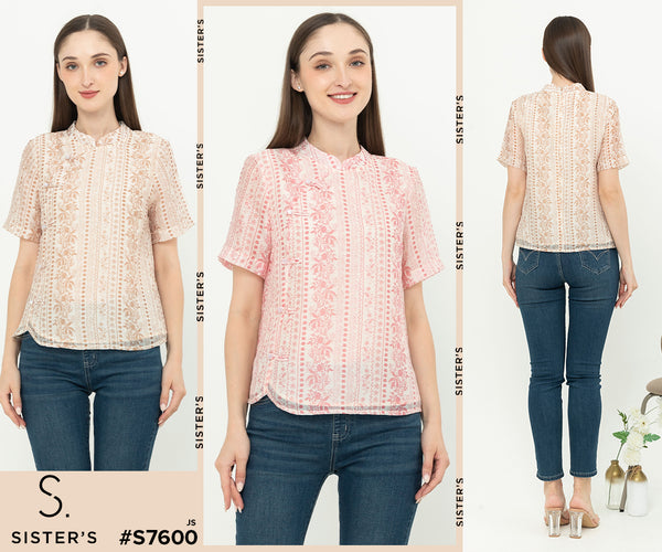 SISTER'S - Chiffon Cheongsam ( Sifon ) S7600 (JS)
