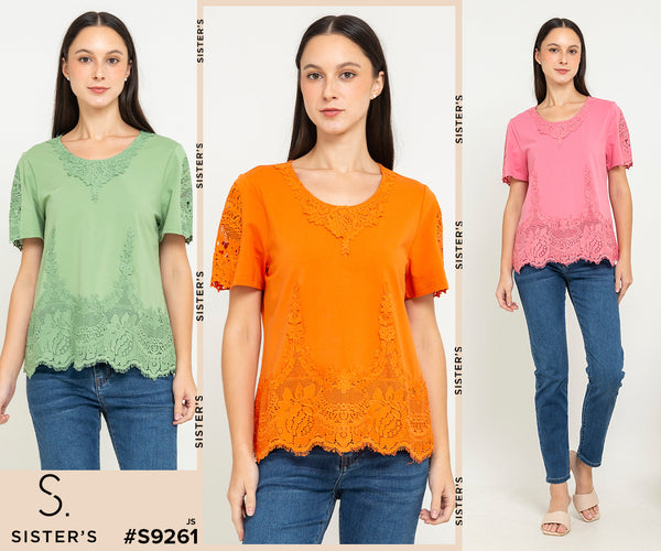 SISTER'S - Cotton with Cotton Combed Top (Katun Kombi Kaos) S9261 JS