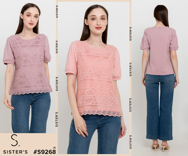 SISTER'S - Cotton with Cotton Combed Top (Katun Kombi Kaos) S9268 JS