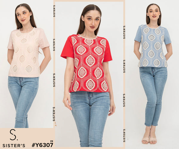 SISTER'S - Cotton with Cotton Combed Top (Katun Kombi Kaos) Y6307 ZE