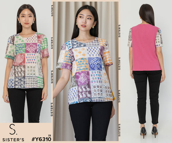 SISTER'S - Cotton with Cotton Combed Top (Katun Kombi Kaos) Y6310 ZE